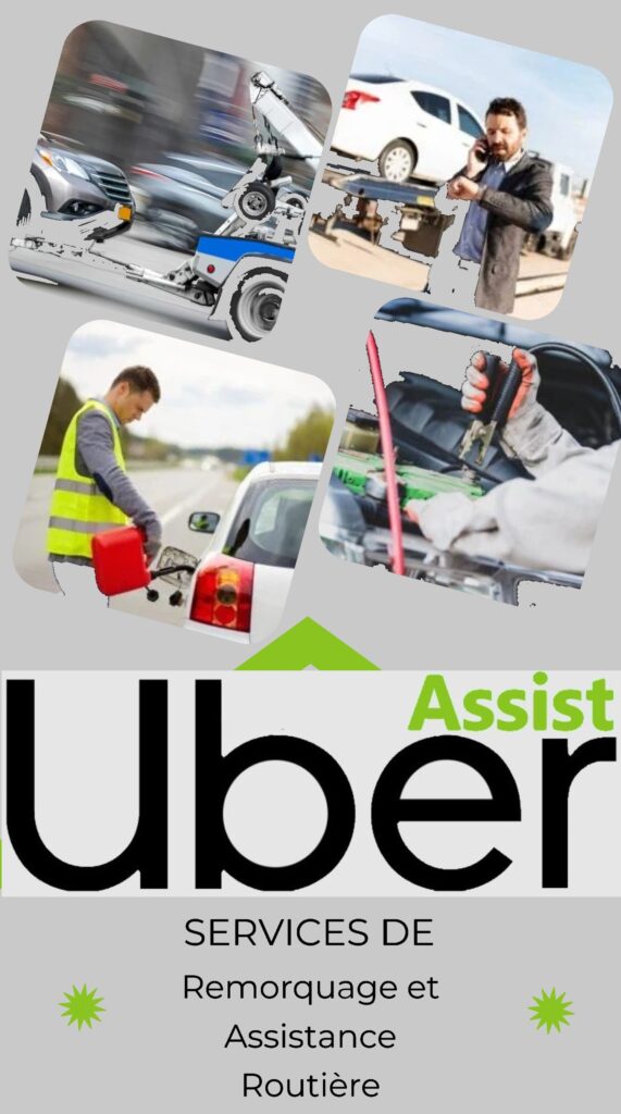 remorquage uber assist assistance routieres application logo